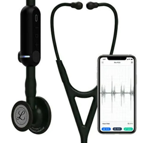 Littmann Core Stethoskop - schwarz elektronisch