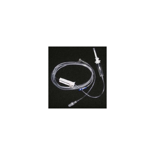 Infusionsaggregat med luftning Flo Gard – 232cm injport PVC – 100 st