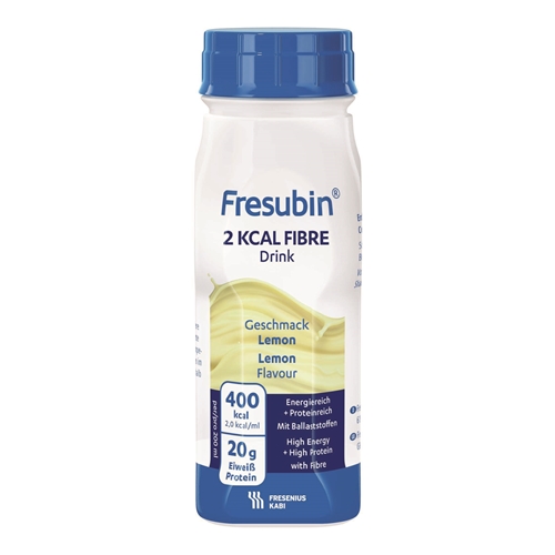 Fresubin 2 kcal Fibre Drink - 4x200 ml sitruuna - 4 kpl