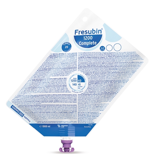Fresubin 1200 Complete - 1000 ml 1,2 kcal/ml kuidulla - 8 kpl
