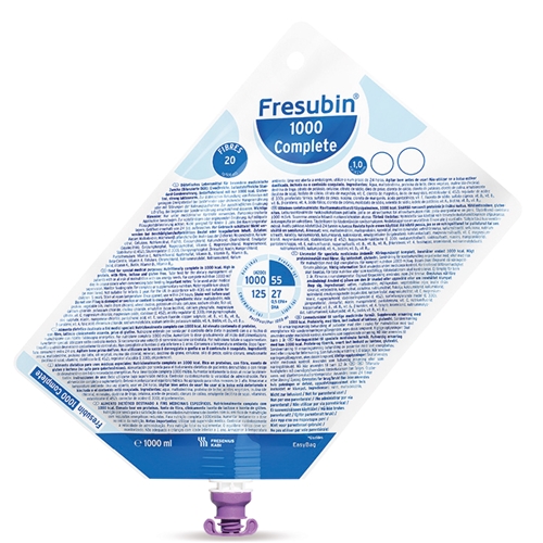 Fresubin 1000 Complete - 1000 ml 1 kcal/ml kuidulla - 8 kpl
