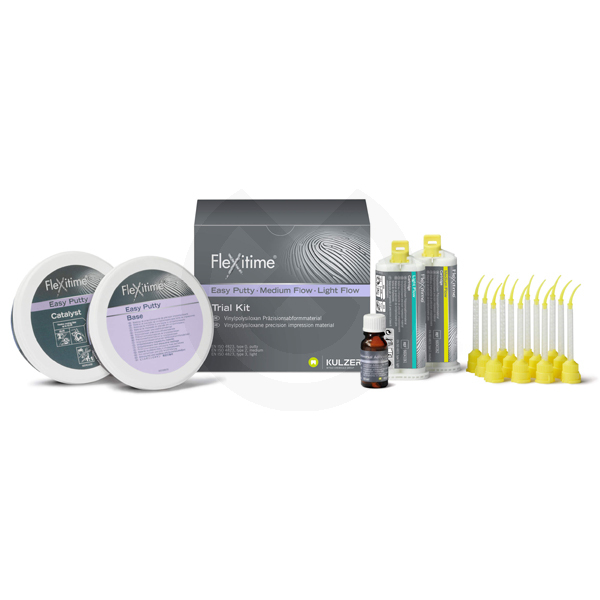 Flexitime Easy Putty + Flow Avtrycksmaterial Introkit – KULZER