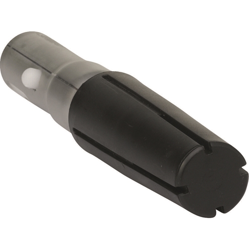 Adapter konisk til skaft - Ø26mm 155mm sort/grå