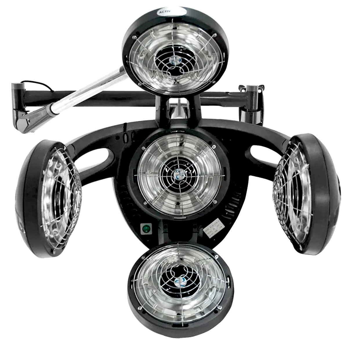 Gabbiano vægmonteret infravarmer GD-505W sort
