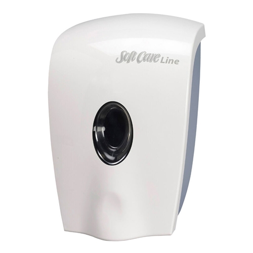 Soft Care Line sæbedispenser - hvid ABS-plast