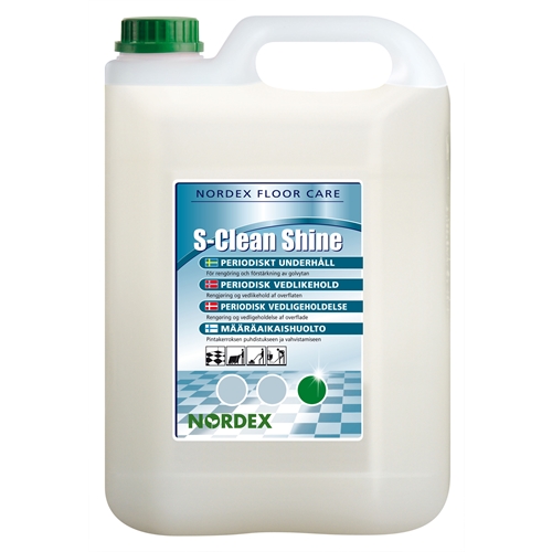 Filmdannende gulvplejemiddel 5L S-Clean Shine