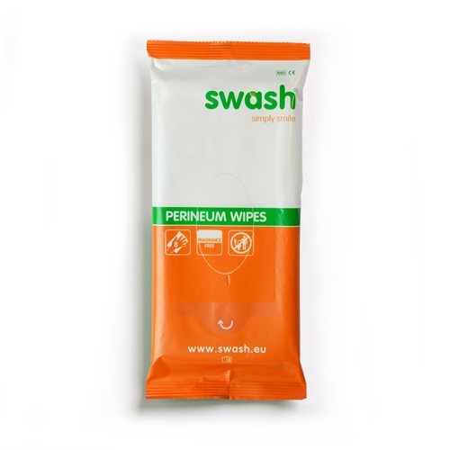 Barrierevaskeklud Swash 3-1 - 20x25cm perineum 8-pack