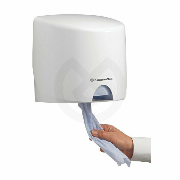 Aftørringsdispenser centerfeed rulle hvid - KIMBERLY-CLARK