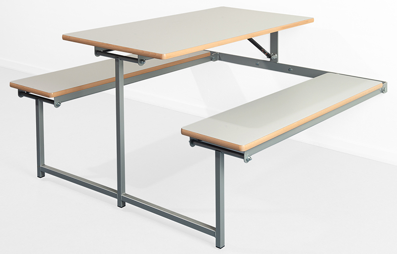 Nature klappbares Tisch- und Bank-Set