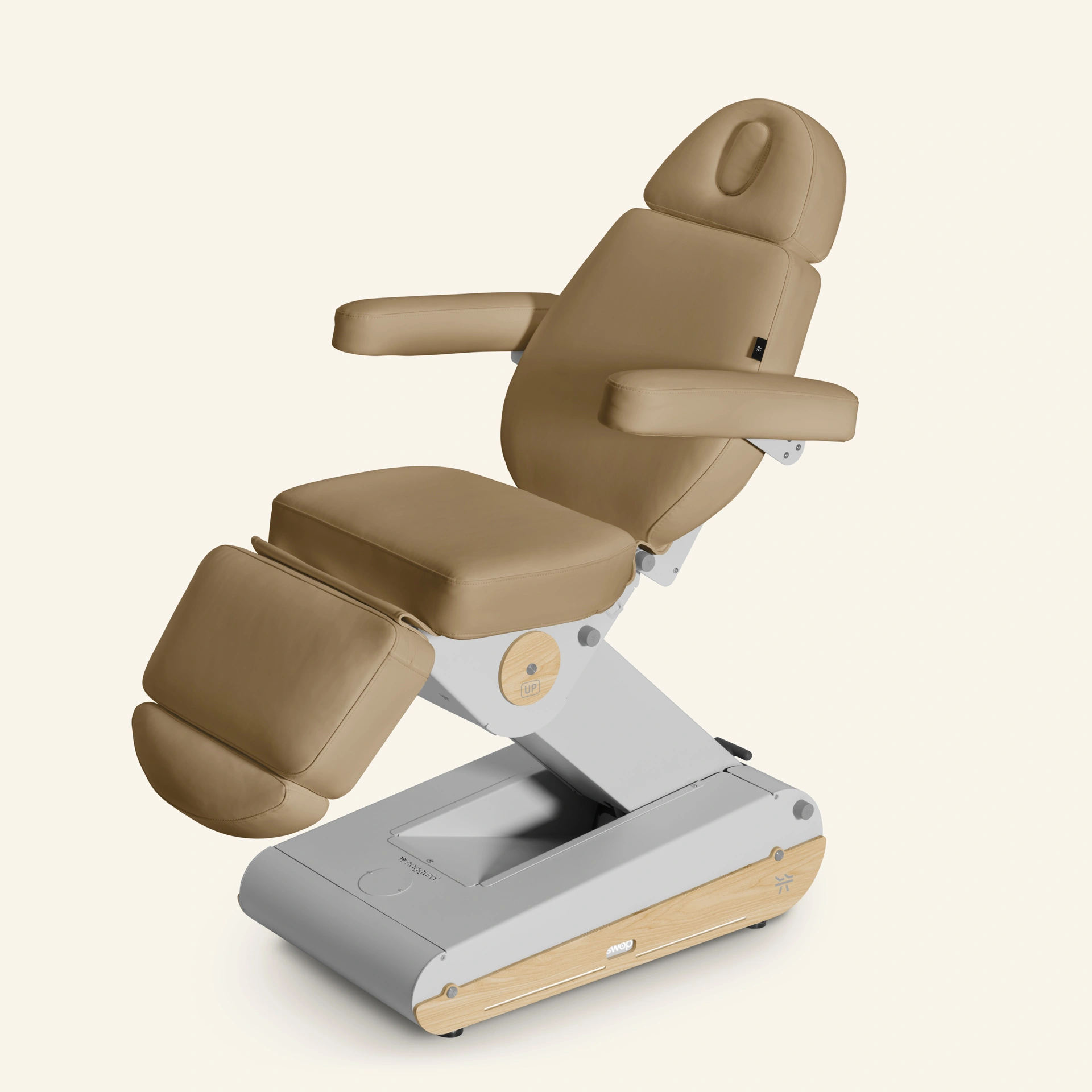 Fotel zabiegowy premium – Naggura Swop B4 Beauty - Beige