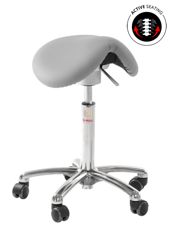 Sattelstuhl Mini mit Flexmatic-Mechanismus