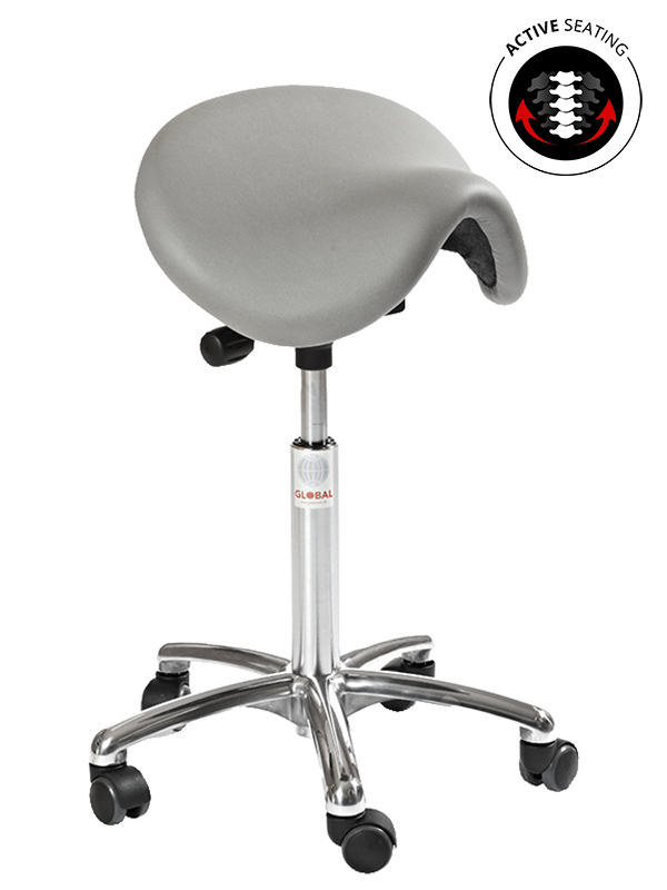 Sattelstuhl Pinto mit Easy-Seat-Mechanismus