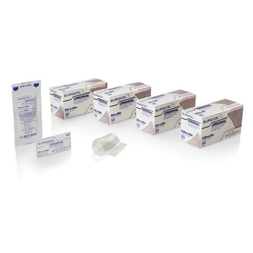 Absorbable haemostatic compress Surgicel Fibrillar - 2.5x5.1cm - 10 pcs