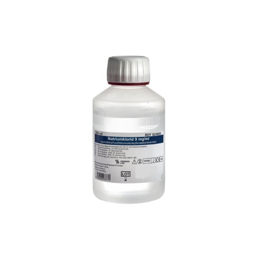 Keittosuolaliuos Versylene - 250 ml muovipullo - 12 kpl