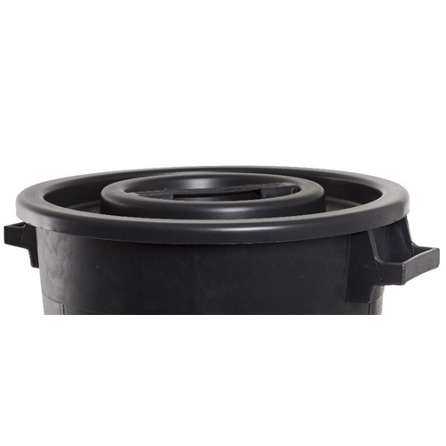 Lock till papperskorg rund – 50L svart