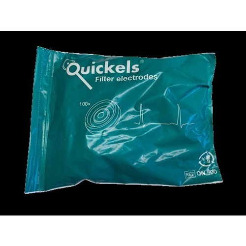 EKG-elektrode Quickels - sugeelektrode flergangs til Decapus - 100 stk.