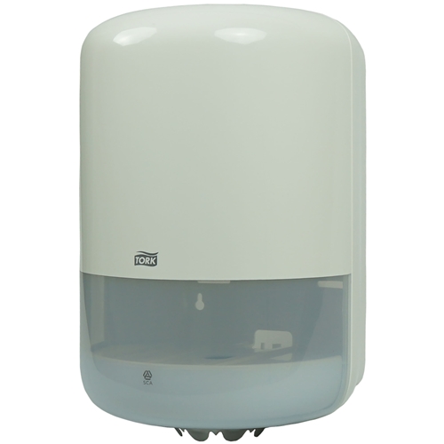 Dispenser centrummatad M2 - Tork vit plast stora rullar
