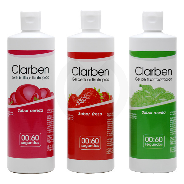Clarben Fluoridgel – Fluor Gel Cherry Flavour Gum