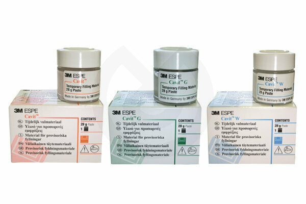Cavit - Cavit White (Reduced Final Hardening - Incremental Bonding): Temporary Fillings