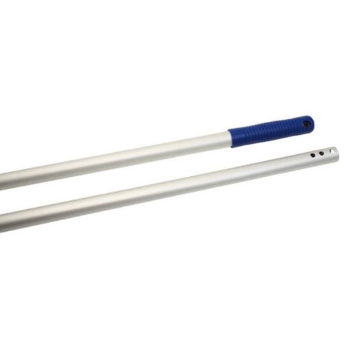 Fast skaft med skruehuller - 150 cm blå/aluminium