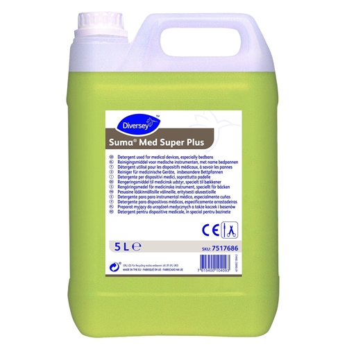 Maskinopvaskemiddel til instrument- og spooledesinfektion - 5L Suma Med Super Plus - 2 stk
