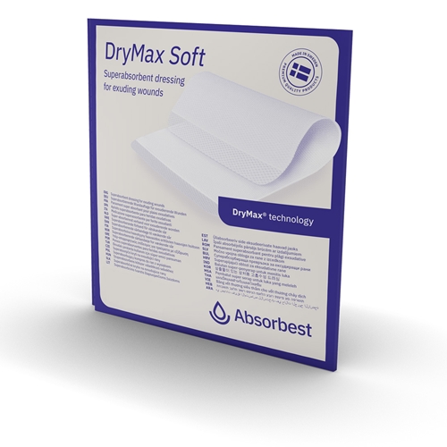 Superabsorberende bandage DryMax Soft - 20x25 cm - 10 stk.