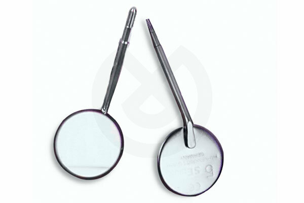 Flat mouth mirrors no. 5 CS, 12 pcs. - Mestra - MESTRA