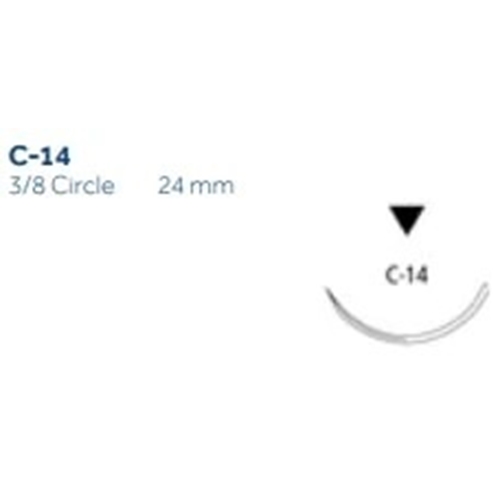 Sutur E Novafil 4-0 monofil – 45cm C14 blå – 12 st
