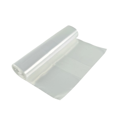 Affaldssæk i LD-plast - 60L 550x900mm 45my transparent - 25 stk.