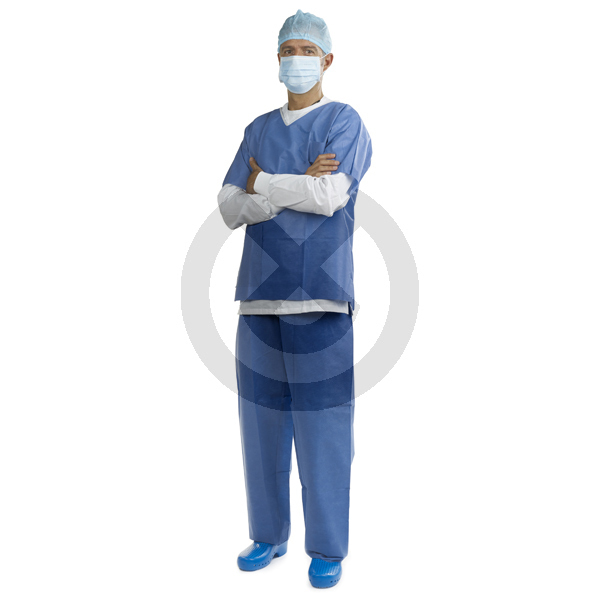 Mikrofaser Krankenhauskleidung - Scrub Suit - Non-Sterile - Size M