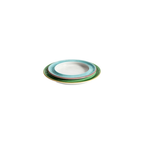 Rio tallrik pet-emot-tallrik – 21,5cm blå – 6 st