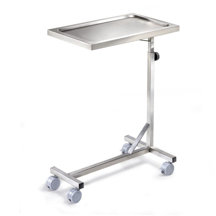 Chirurgischer Instrumententisch Mayo manuell höhenverstellbar D-45/D-46 - D-45 - 40x60x80/120 cm