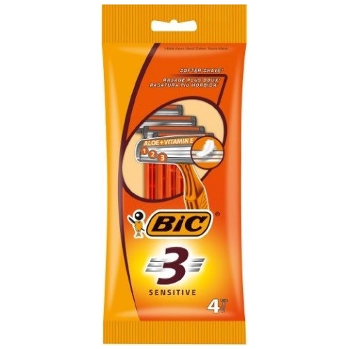 Barberskraber Bic 3 Sensitive - 3 blade - 40 stk
