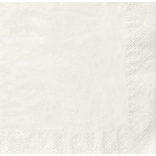 Servett tissue 1/4 vikt 3L – 24x24cm vit – 250 st