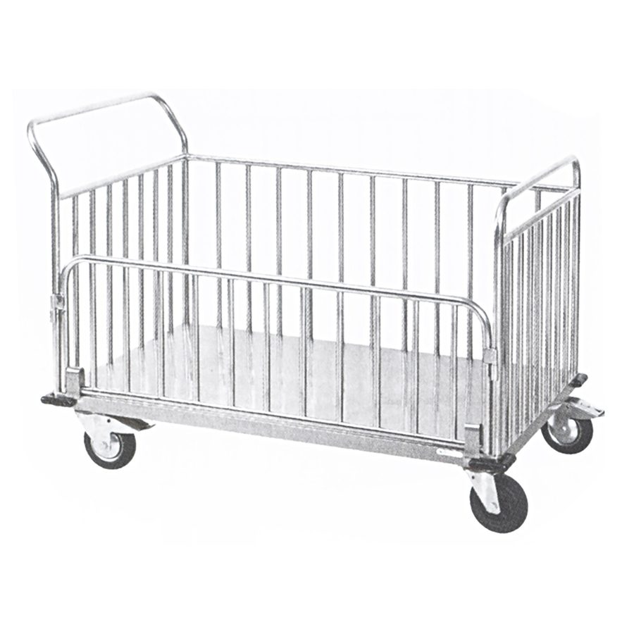 Distributionsvogn i rustfrit stål - D-54