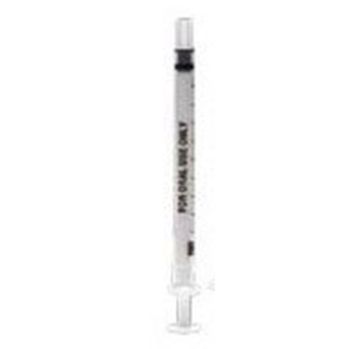 Oralsprøjte - 1 ml latexfri - 100 stk.