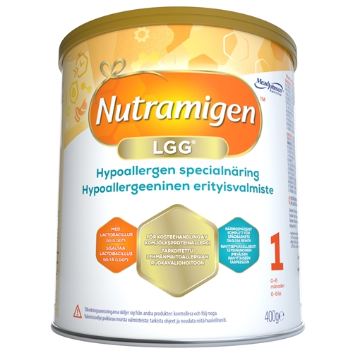 Nutramigen 1 LGG modersmjölkers – 1x400g från födseln