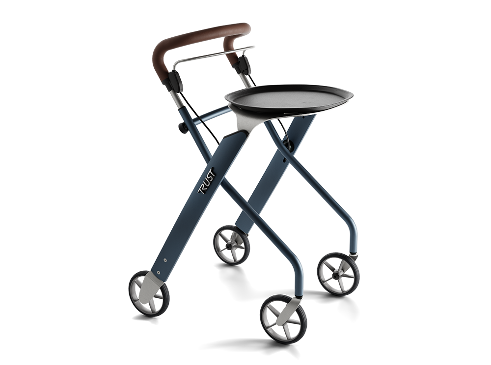 TrustCare - Let's Dream rollator til indendørs brug - Blå