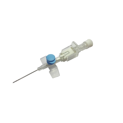 Infusionskanyle Surshield Versatus - 0,9x25mm 22G blå med port - 50 stk