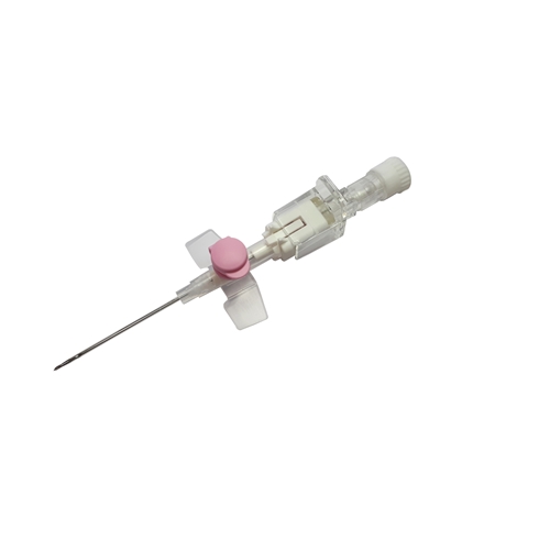 Infusionskanyle Surshield Versatus - 1,0x32 mm 20G rosa m port - 50 stk