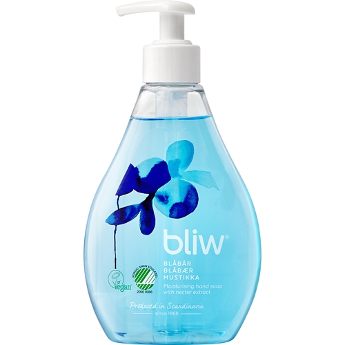 Flüssigseife Bliw - 300 ml mit Pumpe Blaubeere - 8 St.