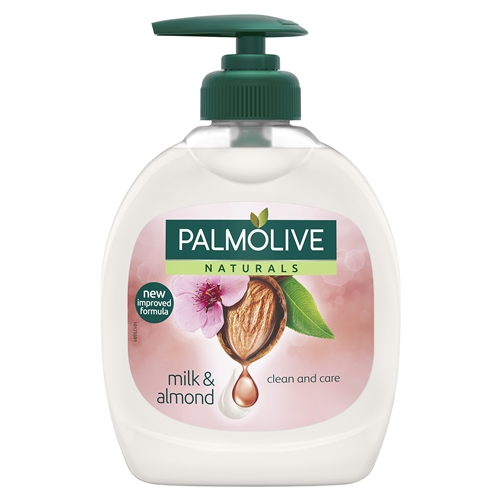 Flüssigseife Palmolive Milk & Almond - 300 ml mit Pumpe