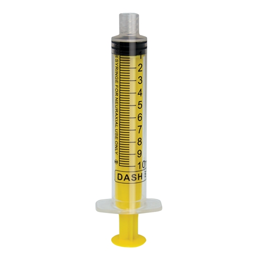 Sprøjte 3-komp Dash 6 NRFit - 10 ml grad 0,2 ml lock - 100 stk