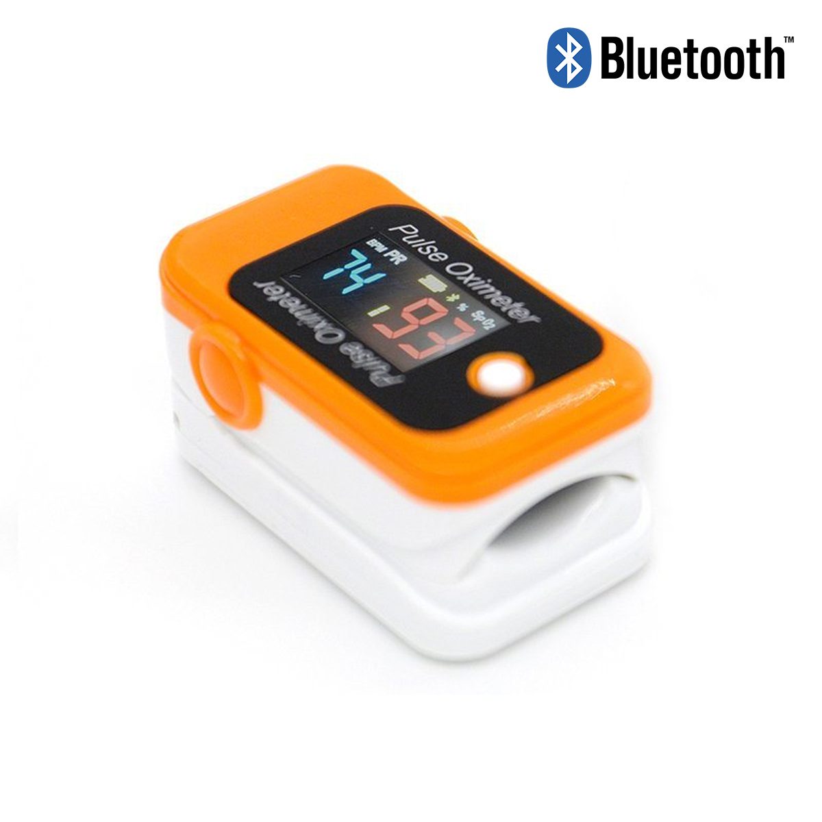 Pulsoximeter mit Bluetooth und App-Funktionalität