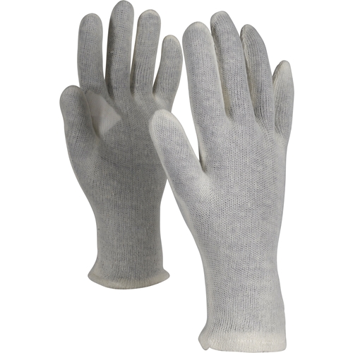 Bomullsvante oblekt tunn OX-ON - L/XL 24cm - 12 st