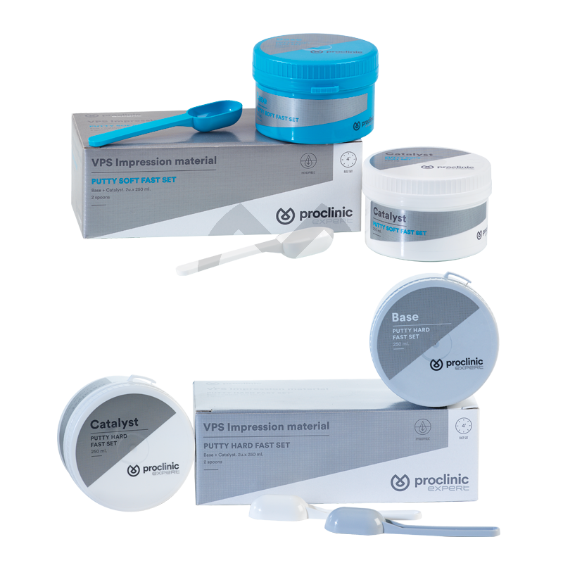 VPS Avtrycksmaterial – Addition Silicone Putty Soft – Fast Set