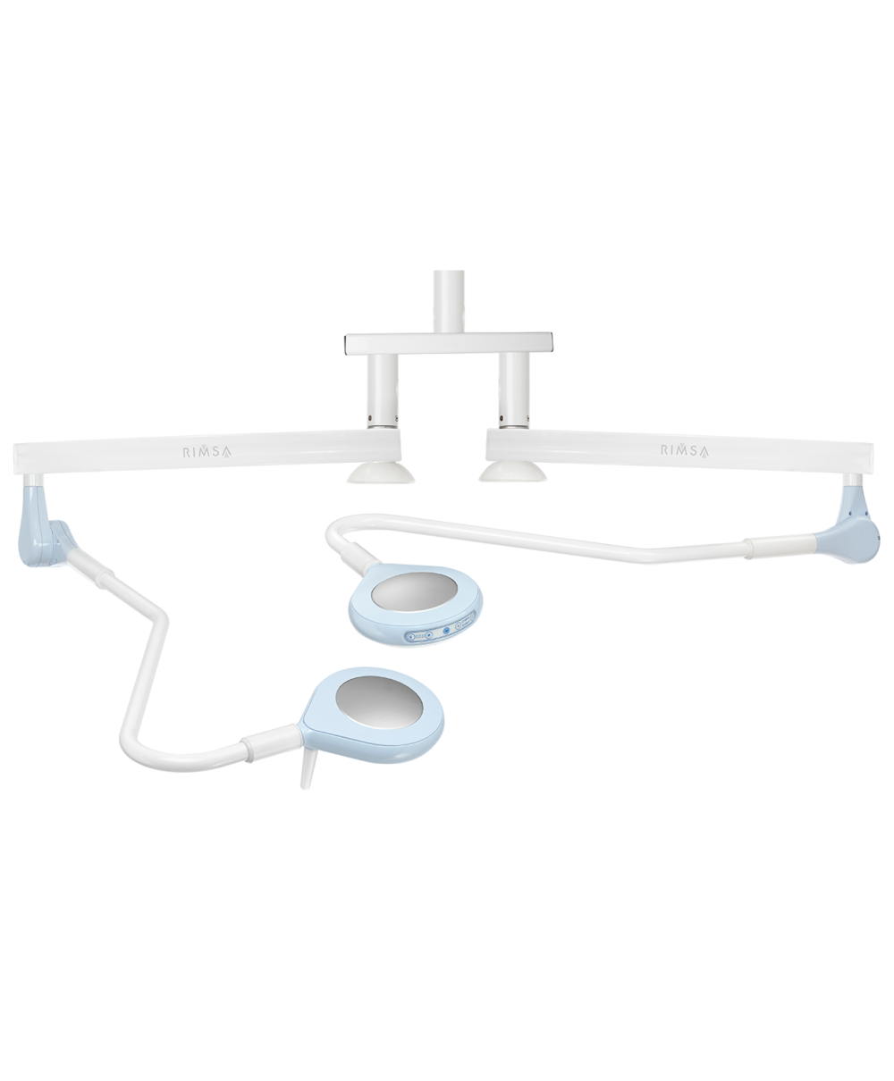 Operationsleuchte - RIMSA Saturno LED - Sat Son x 2 LED - Tak