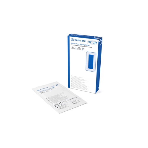 Opatrunek piankowy silikonowy Evercare Foam - 10x20cm Border - 10 szt.