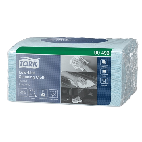Tork Reinigungstuch Precision Cleaning W8 - Tork Premium 27x38cm türkis - 75 St