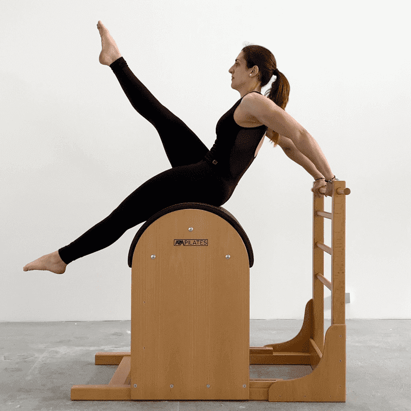 Pilates step barrel